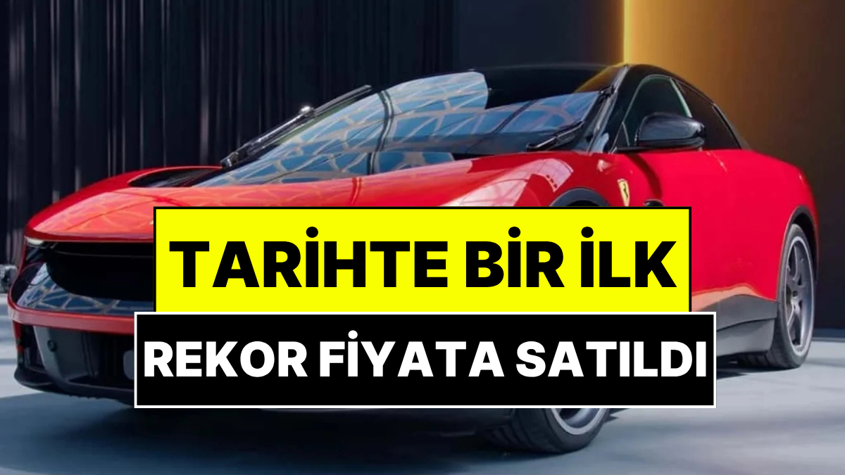 Ferrari, 40 Milyon Dolarlık Rekorla Satıldı Ama Garajına Götürülemeyecek